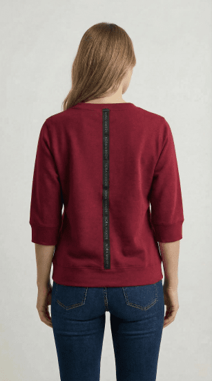 Nora Mikken GELINA Sweater Burgundy - NŐI RUHÁZAT XS-XXL - 