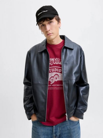 Jack & Jones Frame Norrebro Baseballsapka Fekete - Baseballsapkák - 