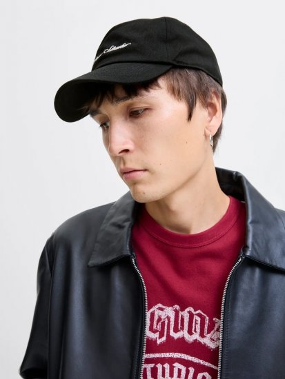 Jack & Jones Frame Norrebro Baseballsapka Fekete - Baseballsapkák - 
