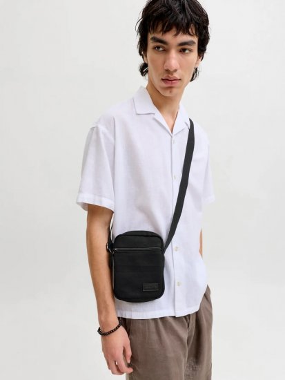 Jack & Jones Pascal Keresztpántos táska Fekete - Táskák - 