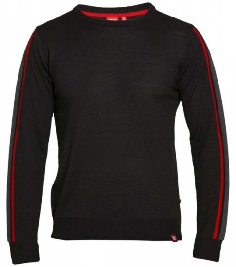 D555 Orlando Sweater Black - Pulóverek & kapucnis pulóverek - Pulóverek & Kapucnis pulóver 2XL-12XL