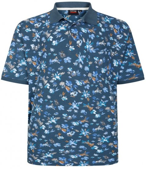 Espionage P221 virágmintás pólóing - Pólóingek - Galléros Pólók 2XL-8XL - Pólóingek 2XL-8XL
