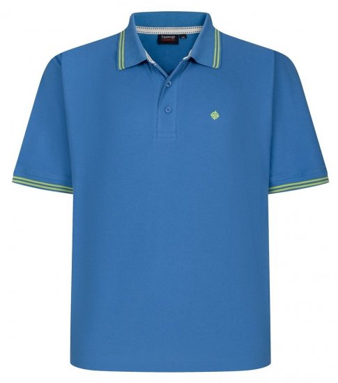 Espionage P232 Piké galléros póló turq/lime - Pólóingek - Galléros Pólók 2XL-8XL - Pólóingek 2XL-8XL