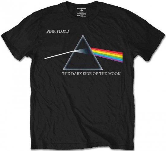 Pink Floyd The Dark Side of The Moon T-shirt Black - Pólók - Nagyméretű pólók - 2XL-14XL