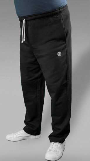 20 Nodi Ponente Long Leg Sports Pants in Combed Fleece Cotton Black - Melegítőnadrág & rövidnadrág - Melegítőnadrág & Melegítő Rövidnadrág 2XL-12XL
