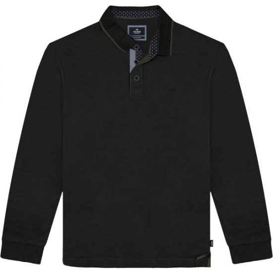 Double Outfitters PS-3098 Polo Shirt Print Black - Pólóingek - Galléros Pólók 2XL-8XL - Pólóingek 2XL-8XL