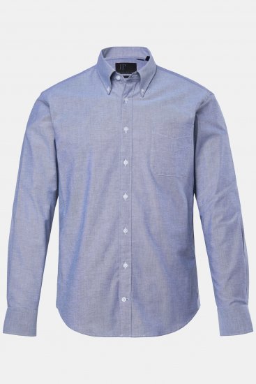 JP1880 Oxford Shirt Long Sleeve Denim Blue - Ingek - Ingek 2XL-10XL