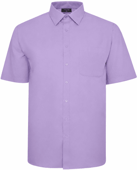 Espionage SH147C egyszínű rövid ujjú ing lila - Ingek - Ingek 2XL-10XL