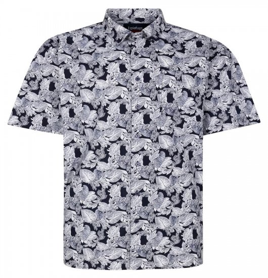 Espionage SH462 Leveles mintás ing tengerészkék/fehér - Ingek - Ingek 2XL-10XL