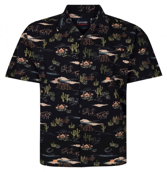 Espionage SH463 Prairie Mintás ing multi - Ingek - Ingek 2XL-10XL