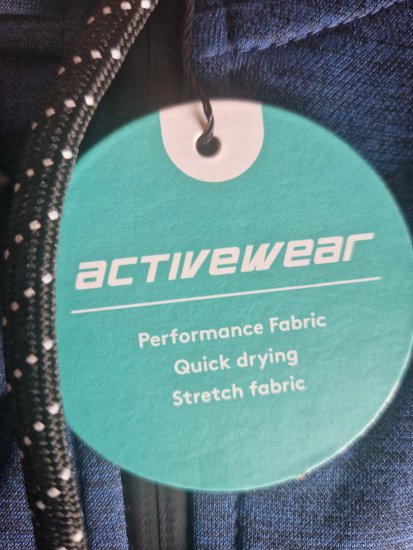 Kam Jeans AP008 Active Performance Hoodie Indigo - Pulóverek & kapucnis pulóverek - Pulóverek & Kapucnis pulóver 2XL-12XL