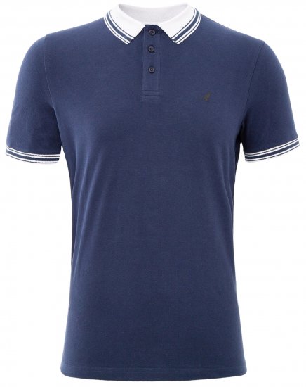 Kangol Shipley Polo Navy - Pólóingek - Galléros Pólók 2XL-8XL - Pólóingek 2XL-8XL