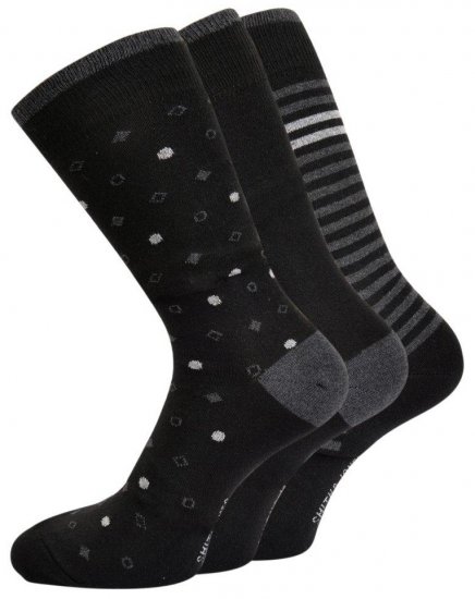 Smith & Jones Smitty 3-pack Socks (46-49) - Alsónemű & strandruhák - Nagyméretű Alsónemű 2XL-8XL