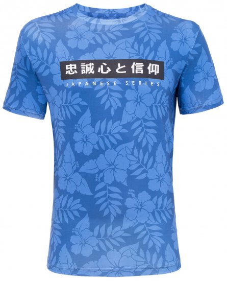 Loyalty & Faith Sneak T-shirt Blue - Pólók - Nagyméretű pólók - 2XL-14XL