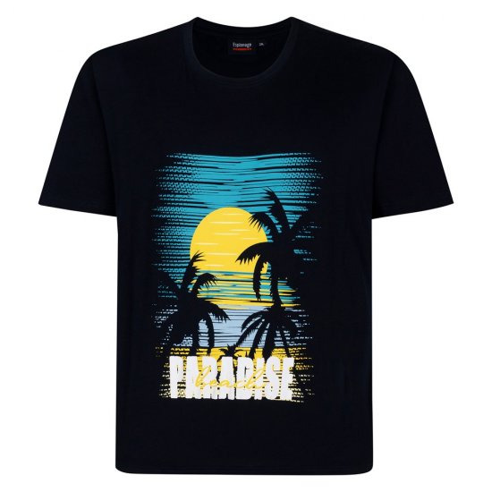 Espionage T448 Mintás Pólók 4 db-os Csomag Vegyes - Pólók - Nagyméretű pólók - 2XL-14XL