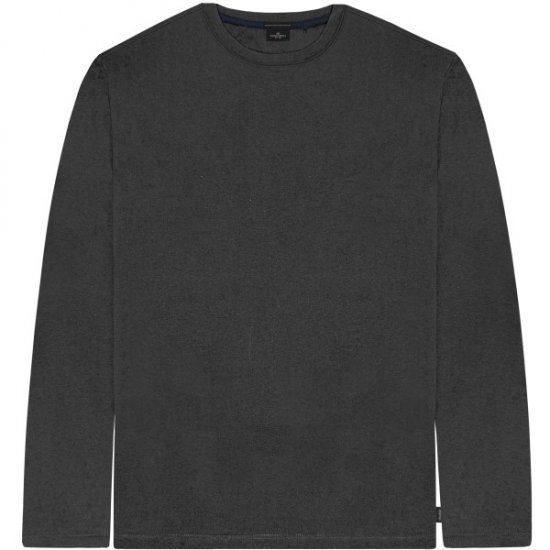 Double Outfitters TS-9170 Long Sleeve T-Shirt Anthracite - Pólók - Nagyméretű pólók - 2XL-14XL