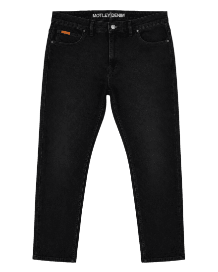 Motley Denim Soho 5-Pocket Jeans Black - Farmer & nadrág - Farmer és nadrág - W40-W70
