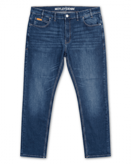 Motley Denim Soho 5-Pocket Jeans Mid Wash - Farmer & nadrág - Farmer és nadrág - W40-W70