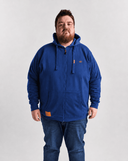 Motley Denim Copenhagen Hoodie Royal Blue - Pulóverek & kapucnis pulóverek - Pulóverek & Kapucnis pulóver 2XL-12XL