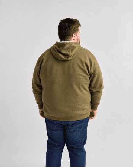 Motley Denim Copenhagen Hoodie Dark Khaki - Pulóverek & kapucnis pulóverek - Pulóverek & Kapucnis pulóver 2XL-12XL