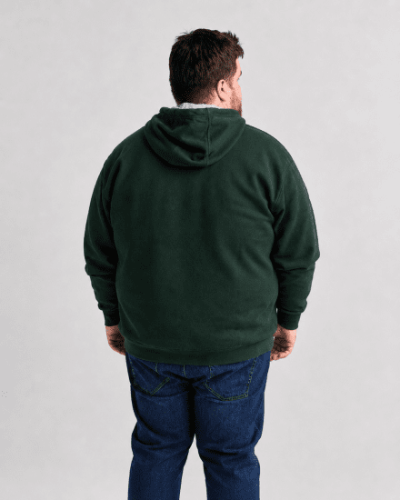 Motley Denim Copenhagen Hoodie Racing Green - Pulóverek & kapucnis pulóverek - Pulóverek & Kapucnis pulóver 2XL-12XL