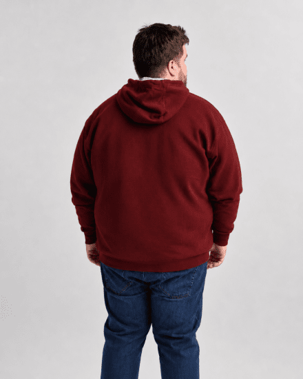 Motley Denim Copenhagen Hoodie Red - Pulóverek & kapucnis pulóverek - Pulóverek & Kapucnis pulóver 2XL-12XL