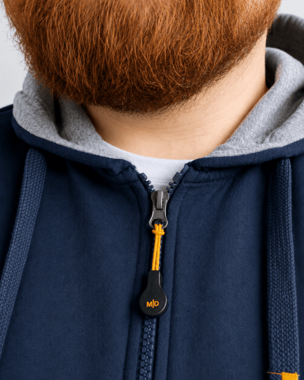 Motley Denim Copenhagen Hoodie Dark Indigo - Pulóverek & kapucnis pulóverek - Pulóverek & Kapucnis pulóver 2XL-12XL