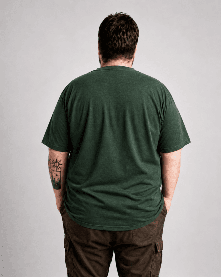 Motley Denim Milan Póló Versenyzöld - Pólók - Nagyméretű pólók - 2XL-14XL