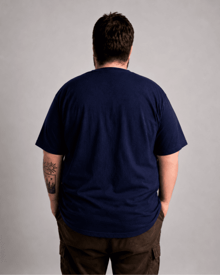 Motley Denim Milan Póló Tengerészkék - Pólók - Nagyméretű pólók - 2XL-14XL
