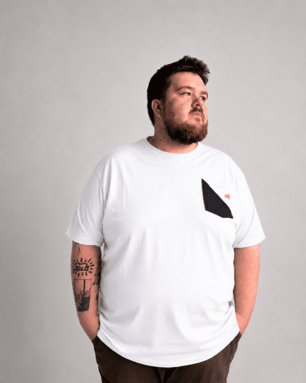 Motley Denim Milan Póló Fehér - Pólók - Nagyméretű pólók - 2XL-14XL