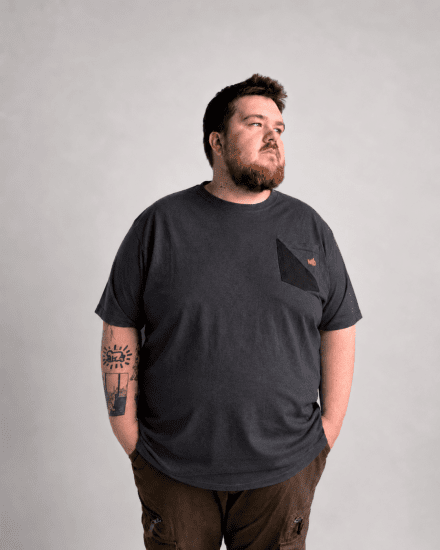 Motley Denim Milan Póló Antracit - Pólók - Nagyméretű pólók - 2XL-14XL