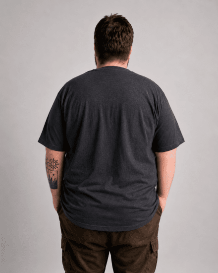 Motley Denim Milan Póló Antracit - Pólók - Nagyméretű pólók - 2XL-14XL