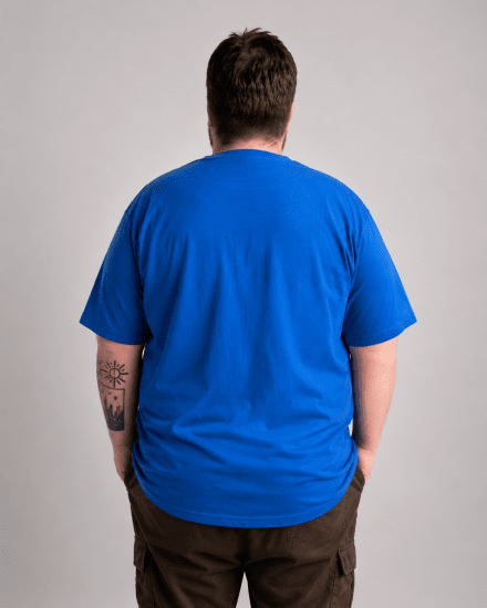 Motley Denim Milan Póló Királykék - Pólók - Nagyméretű pólók - 2XL-14XL