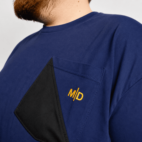 Motley Denim Milan Póló Sötét indigo - Pólók - Nagyméretű pólók - 2XL-14XL