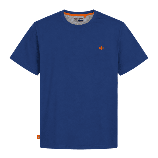 Motley Denim Stockholm T-shirt Royal Blue - Pólók - Nagyméretű pólók - 2XL-14XL