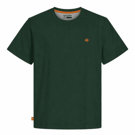Motley Denim Stockholm T-shirt Racing Green - Pólók - Nagyméretű pólók - 2XL-14XL