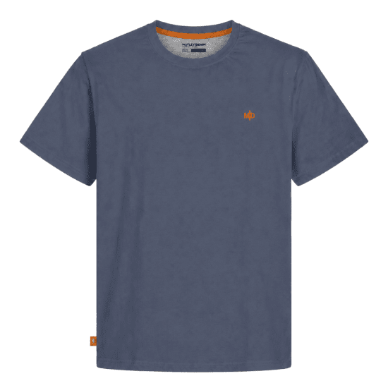 Motley Denim Stockholm T-shirt Light Indigo - Pólók - Nagyméretű pólók - 2XL-14XL
