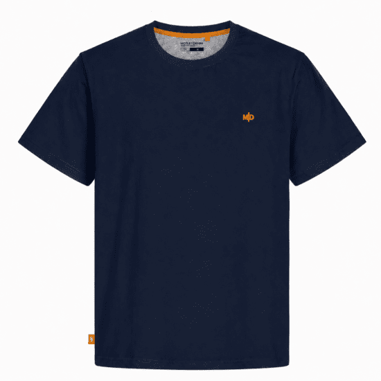 Motley Denim Stockholm T-shirt Dark Indigo - Pólók - Nagyméretű pólók - 2XL-14XL