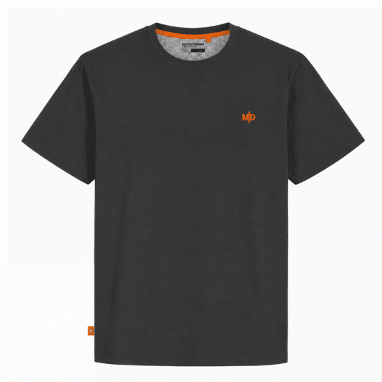 Motley Denim Stockholm T-shirt Charcoal - Pólók - Nagyméretű pólók - 2XL-14XL