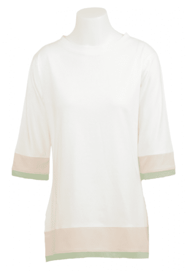 Nora Mikken ANNELI T-Shirt White - Pólók - 