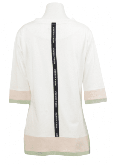 Nora Mikken ANNELI T-Shirt White - Pólók - 
