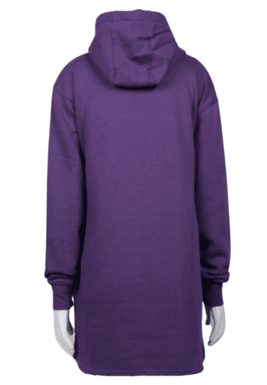 Nora Mikken KRISTINA Long Hoodie Purple - Pulóverek & kapucnis pulóverek - 