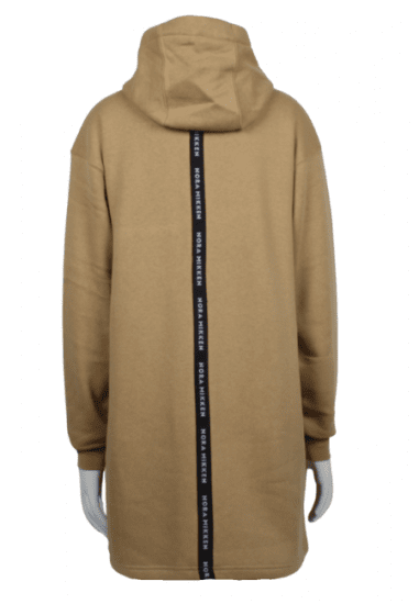 Nora Mikken KADRI Long Hoodie Camel - Pulóverek & kapucnis pulóverek - 