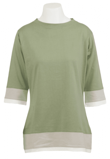 Nora Mikken ANNELI T-Shirt Green - Pólók - 