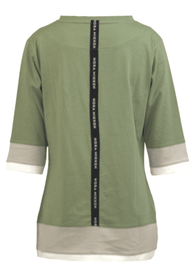 Nora Mikken ANNELI T-Shirt Green - Pólók - 