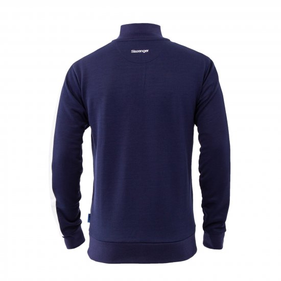 Slazenger Vince Track Jacket Navy - Pulóverek & kapucnis pulóverek - Pulóverek & Kapucnis pulóver 2XL-12XL