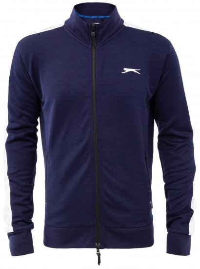 Slazenger Vince Track Jacket Navy - Pulóverek & kapucnis pulóverek - Pulóverek & Kapucnis pulóver 2XL-12XL