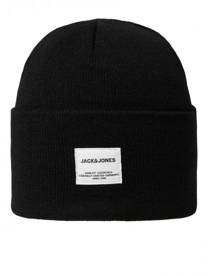 Jack & Jones Long Knit Sapka Fekete - Sapkák - 