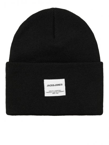 Jack & Jones Long Knit Sapka Fekete - Sapkák - 