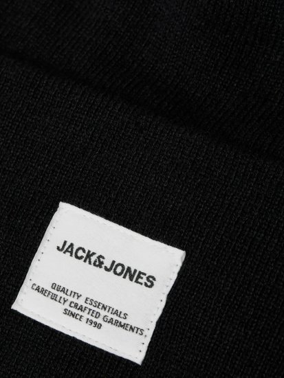Jack & Jones Long Knit Sapka Fekete - Sapkák - 